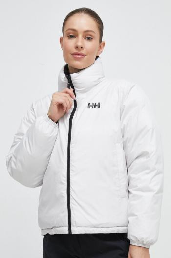 Oboustranná bunda Helly Hansen dámská, černá barva, zimní, oversize