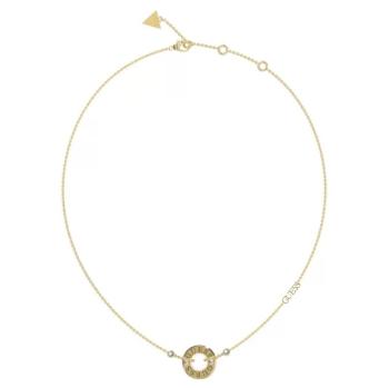 Guess Colier fermecător placat cu aur Just Guess JUBN03110JWYGT/U
