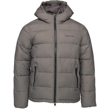 Calvin Klein PADDED JACKET Pánská bunda, šedá, velikost