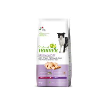 Natural Trainer Medium maturity čerstvé kuře granule 12 kg