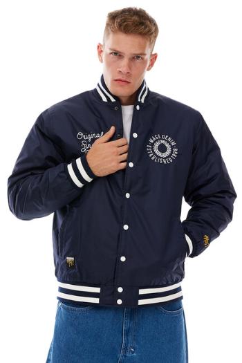 Mass Denim Elementary Satin Jacket navy - XL