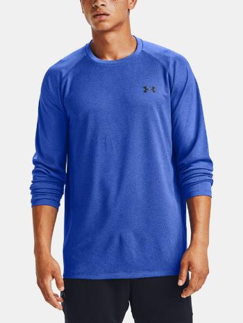 Under Armour Textured LS Triko Modrá