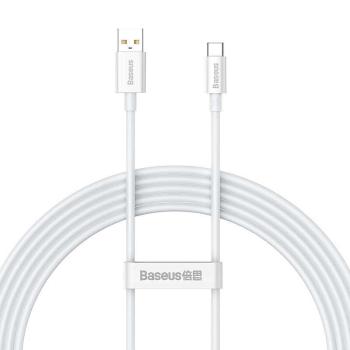 Cable USB do USB-C Baseus Superior 100W 2m (white)