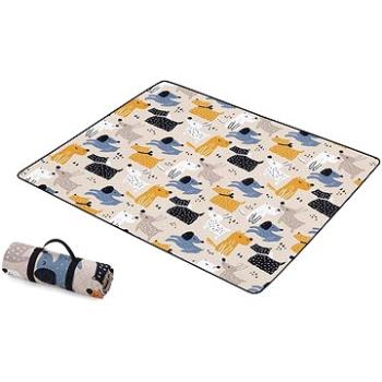 Naturehike Pikniková deka S 145×170cm 648g - vzor pejsci (6927595774137)