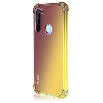 TopQ Kryt Xiaomi Redm Note 8T Shock duhový purpurovo-žlutý 85924 (85924)