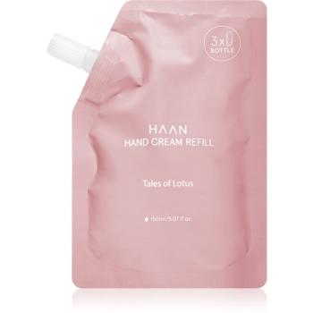 HAAN Hand Care Hand Cream rychle se vstřebávající krém na ruce s prebiotiky náhradní náplň Tales of Lotus 150 ml