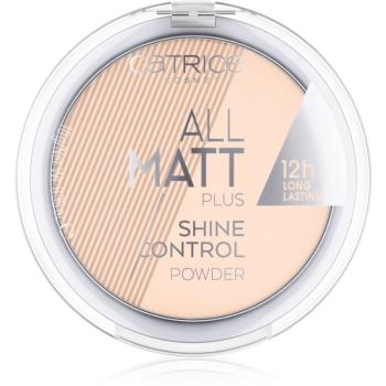 Catrice All Matt Plus pudra matuire culoare 010 Transparent 10 g