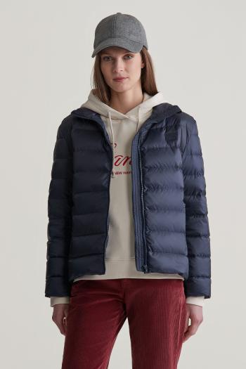 BUNDA GANT LIGHT DOWN LOGO JACKET EVENING BLUE