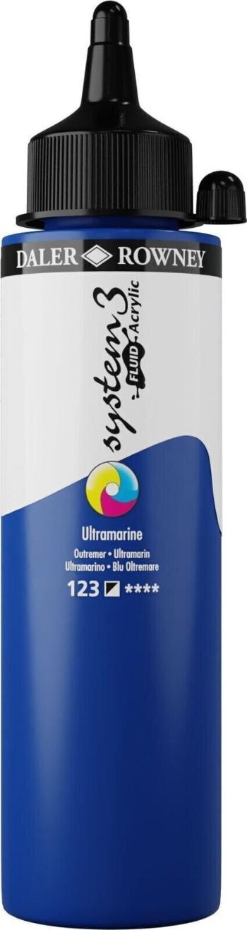 Daler Rowney System3 Akrylová barva Ultramarine Blue 250 ml 1 ks