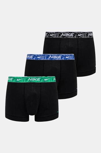 Boxerky Nike 3-pack pánské, černá barva, 0000KE1008