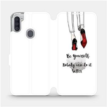 Flipové pouzdro na mobil Samsung Galaxy M11 - M046P Be yourself (5903516386475)