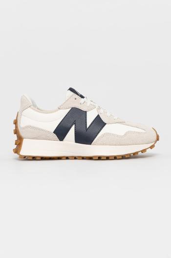 Boty New Balance WS327KB tmavomodrá barva, na platformě, WS327KB-075