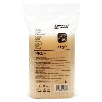 Lepidlo tavné PRO+, O 12 mm, 1 kg, nažloutlá, blistr, RAPID (463302777)