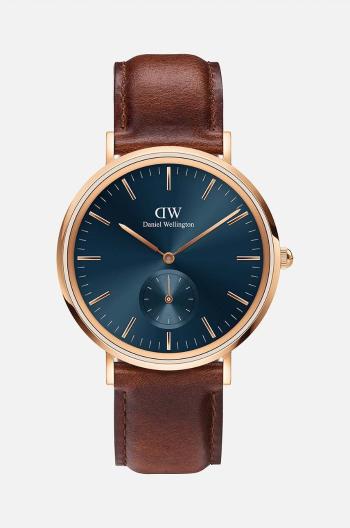 Hodinky Daniel Wellington hnědá barva