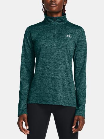 Under Armour Tech 1/2 Zip- Twist Triko Zelená