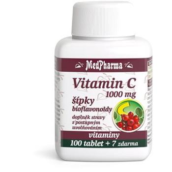 MedPharma Vitamin C 1000 mg s šípky,prodl. účinek - 107 tbl. (8594045470536)