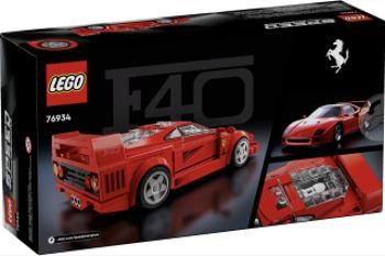 Superauto Ferrari F40 - LEGO Speed Champions