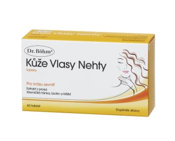 Dr. Böhm Kůže vlasy nehty 60 tablet