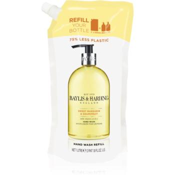 Baylis & Harding Sweet Mandarin & Grapefruit tekuté mýdlo na ruce náhradní náplň 1000 ml