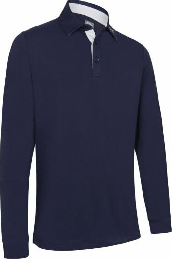 Callaway Mens Long Sleeve Performance Peacoat XL Polo košile