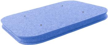 Mega Acoustic AcouCloud Flat PET 7 cm Blue Absorpční penový panel