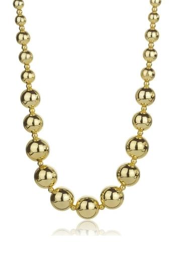 Marc Malone Masivní kuličkový náhrdelník Aylin Gold Necklace MCN24006G