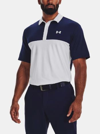 Under Armour UA Perf 3.0 Color Block Polo triko Bílá