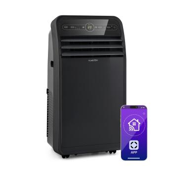 Klarstein Metrobreeze New York Smart 12k, mobilní klimatizace, 12.000 BTU / 3,5 kW, energetická třída A, dálkové ovládání