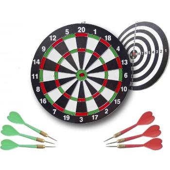 Windson PAPERBOARD Papír darts céltábla nyilakkal, fekete, méret