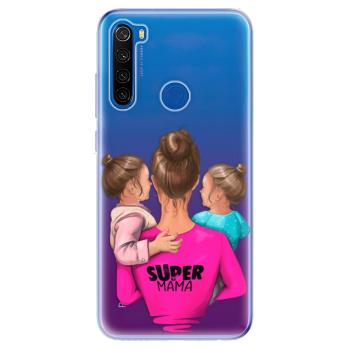 Odolné silikonové pouzdro iSaprio - Super Mama - Two Girls - Xiaomi Redmi Note 8T