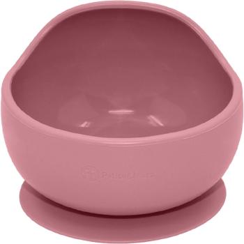 Petite&Mars Take&Match Silicone Bowl miska s přísavkou Dusty Rose 6 m+ 360 ml