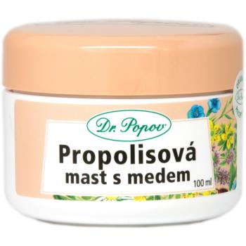 Dr. Popov Bylinné masti Propolis s medem mast pro svědící a podrážděnou pokožku 100 ml