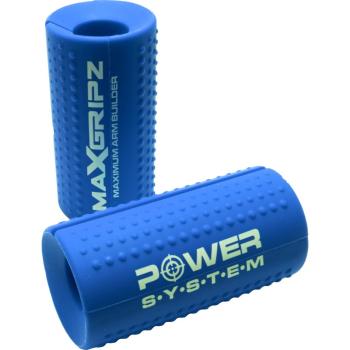 Power System Mx Gripz posilovací gripy na činku barva Blue M 2 ks