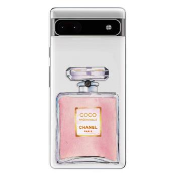 Odolné silikonové pouzdro iSaprio - Chanel Rose - Google Pixel 6a 5G