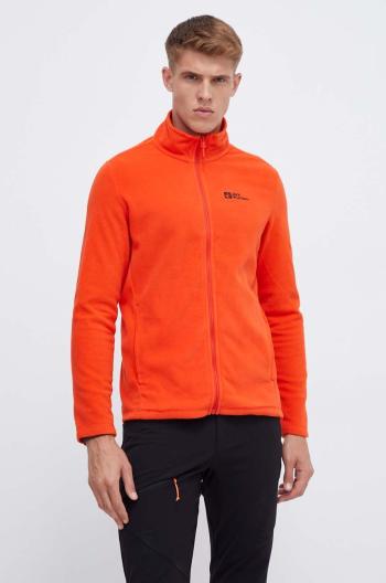 Sportovní mikina Jack Wolfskin Taunus červená barva, 1711451