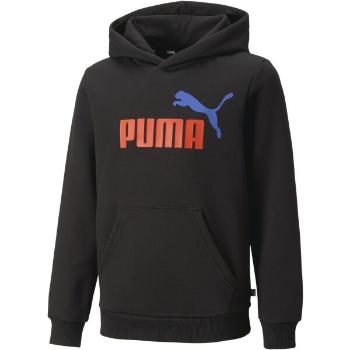 Puma ESSENTIALS + BIG LOGO HOODIE Chlapecká mikina, černá, velikost