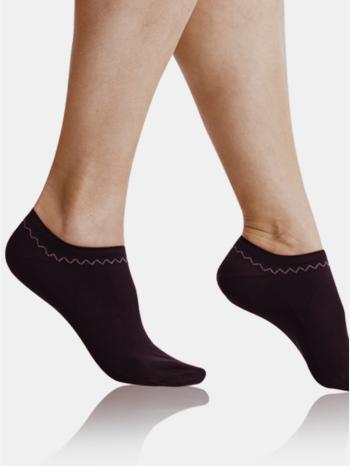 Bellinda FINE IN-SHOE Zokni Fekete