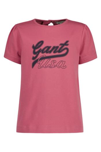 TRIČKO GANT A-LINE GANT USA SS TEE POWDER ROSE