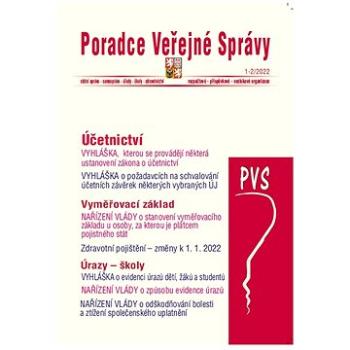 Poradce veřejné správy  1-2/2022 (9771802839174)