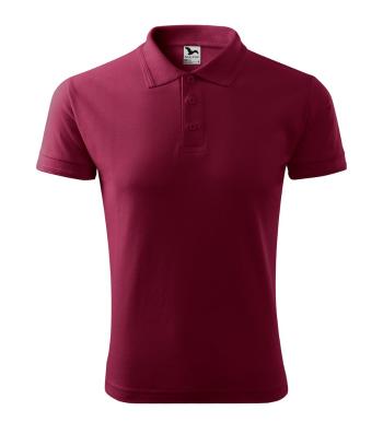 MALFINI Pánská polokošile Pique Polo - Garnet | L