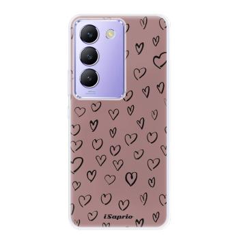 Odolné silikonové pouzdro iSaprio - Heart Dark - Vivo V40 SE 4G/5G