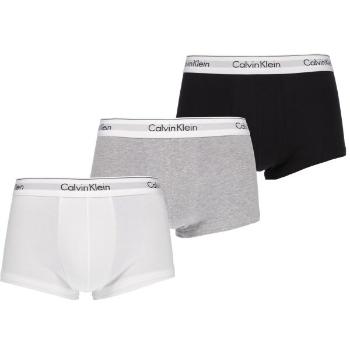 Calvin Klein MODERN STRETCH-LOW RISE Pánské trenky, bílá, velikost