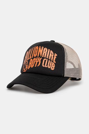 Šiltovka Billionaire Boys Club Arch Logo Trucker Cap čierna farba, s potlačou, B24471