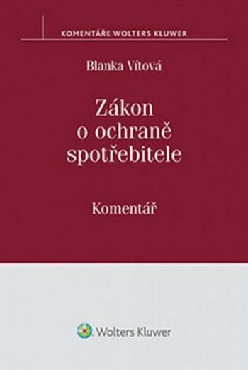 Zákon o ochraně spotřebitele - Blanka Vítová