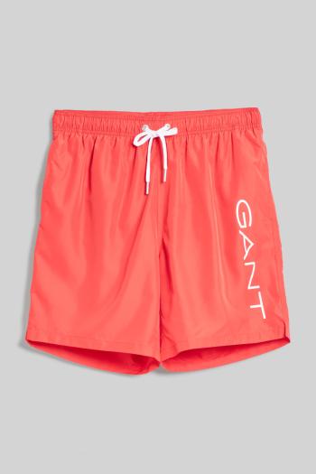 PLAVKY GANT LIGHTWEIGHT SWIM SHORTS BRIGHT RED