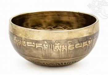 7 fémes kézi mantrás hangtál - 337 g