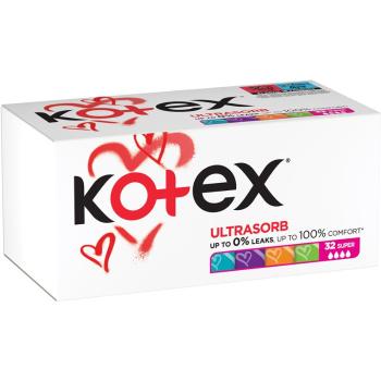 Kotex UltraSorb Super tampony 32 ks