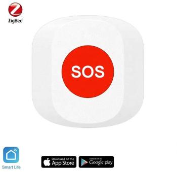 Detektor iQtech Smartlife S0S02 Zigbee SOS gomb, Zigbee 3.0