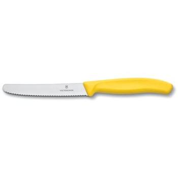 Victorinox nůž na rajčata s vlnkovaným ostřím 11 cm žlutý (6.7836.L118)