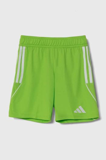 Dětské kraťasy adidas Performance TIRO 23 SHO Y zelená barva, nastavitelný pas